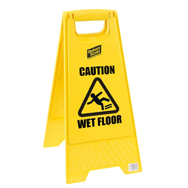 Wet Floor Aframe Sign